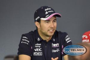 Sergio Pérez sube al podio en el GP Británico 2022