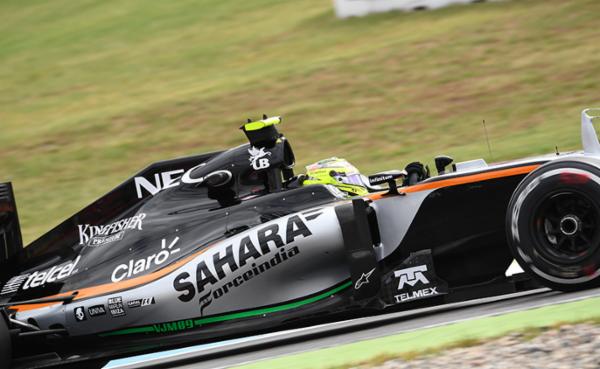 Checo partirá de la 5ª fila en el Hockenheimring
