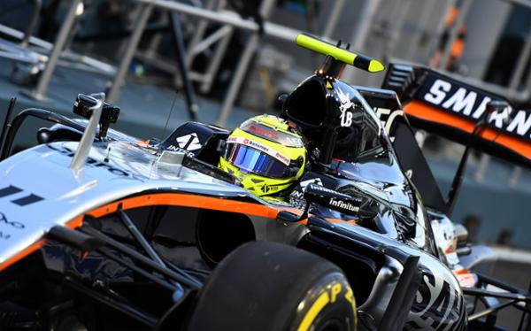 Califica Checo P&eacute;rez 10&ordm; en Singapur