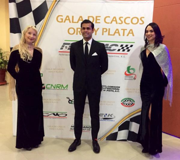 Galardona la Federaci&oacute;n Mexicana de Automovilismo Deportivo a Miji D&ouml;rrbecker y Abraham Calder&oacute;n