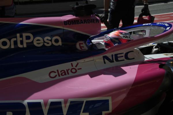 Dif&iacute;cil primer d&iacute;a de ensayos para Checo P&eacute;rez en el Circuito de Barcelona-Catalu&ntilde;a