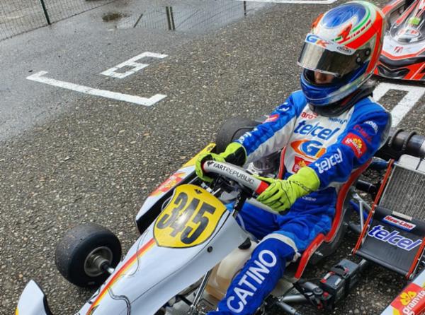 Avanza Vittorio Catino en el kartismo italiano en su preparación para categorías mayores