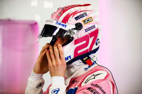 Largan Hulkenberg de segunda fila y Stroll de la tercera el GP del 70 Aniversario