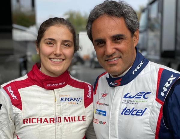 Tras ocho horas de carrera y dos turnos, Tatiana Calder&oacute;n en P7 en Le Mans