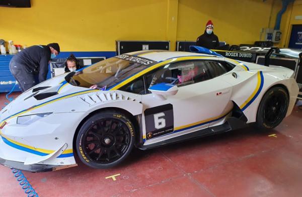 Exitosa prueba de Miji Dörrbecker en Italia con Lamborghini y el equipo VSR