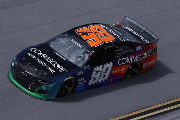 Amargo final para Suárez en Talladega cuando peleaba por el top-5
