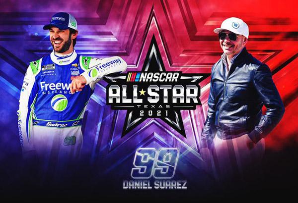 Busca Daniel Suárez su pase a la Carrera de Estrellas de NASCAR Cup