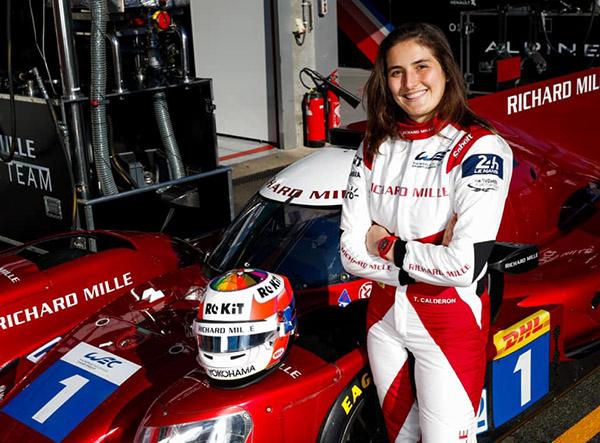 Este fin de semana Tatiana Calderón regresa a la pista en Portimao con el WEC