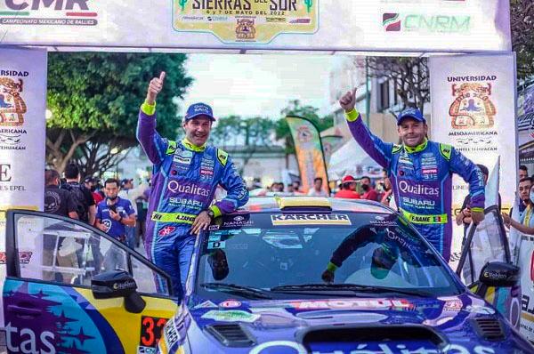 Logran Name y Zapata 2º sitio general en Rally Sierras del Sur y 1º en G1