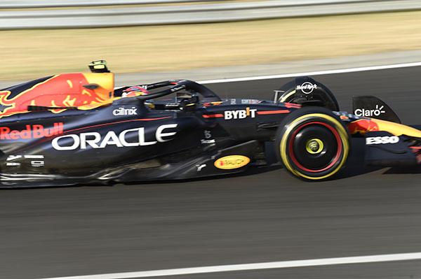 Complicada calificación de Verstappen y Pérez que largarán P10 y P11 en el GP húngaro
