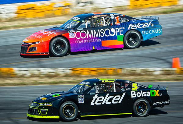 La dupla Telmex Telcel se va sin podio de la Sultana del Norte en NASCAR Challenge 