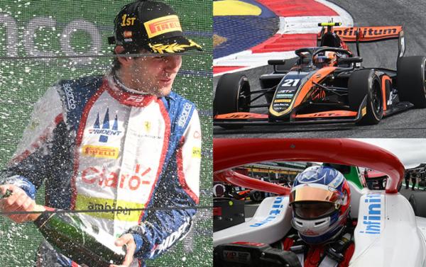 Ramos, León y Cámara van a la carga de la octava ronda de Fórmula 3 en Spa-Francorchamps