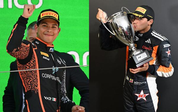 Listos Montoya y Villagómez para Spa en la reanudación de la Fórmula 2