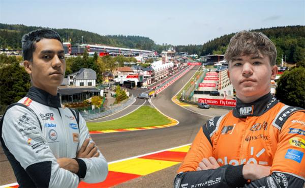 Spa, siguiente compromiso de Jesse Carrasquedo y Emerson Fittipaldi