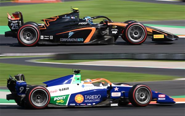 Gran carrera de Villagómez lo deja cerca del podio en Monza; Montoya logra doble top-10