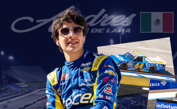 Vuelve Andrés Pérez de Lara a Martinsville, el complicado óvalo corto que a él se le da bien