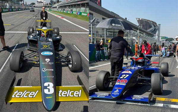 Podio para Helio Meza en última carrera del año de F4 NACAM; Emil Abed, décimo