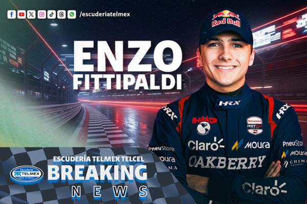 Enzo Fittipaldi correrá la INDY NXT 2026 con HMD Motorsports