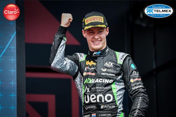 Se suma Joshua Dürksen a Escudería Telmex Telcel bajo la marca Claro