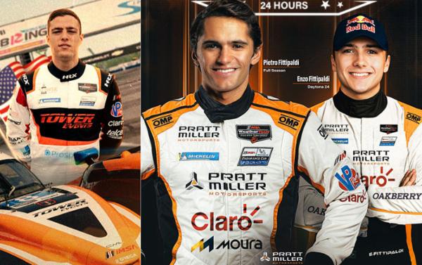 Los hermanos Fittipaldi y Sebasti&aacute;n &Aacute;lvarez encienden motores rumbo a las 24 Horas de Daytona