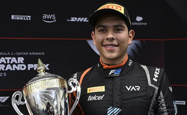 El mexicano Rafael Villag&oacute;mez contin&uacute;a con Van Amersfoort Racing en F&oacute;rmula 2
