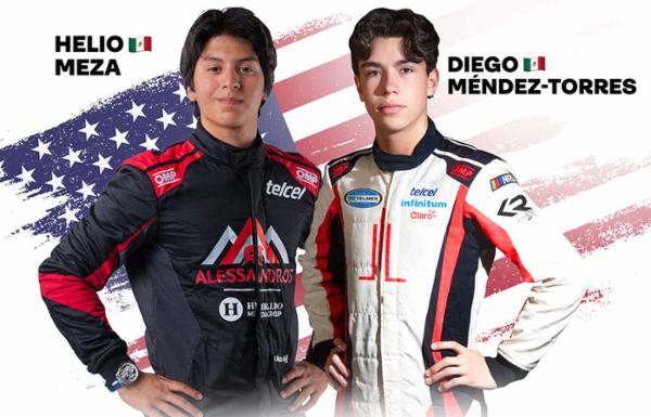 Los pilotos Telmex Telcel Helio Meza y Diego M&eacute;ndez-Torres contin&uacute;an intenso programa de desarrollo en los Late Models en Carolina del Norte
