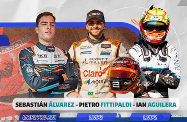 Pietro Fittipaldi, Ian Aguilera y Sebasti&aacute;n &Aacute;lvarez, listos para las 4 Horas de Le Castellet