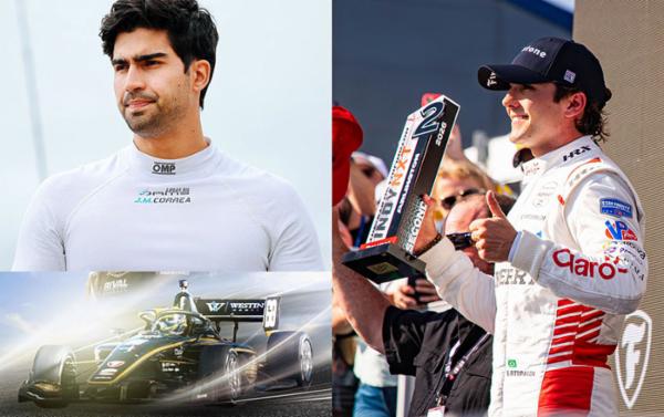 Doble fecha para el piloto Claro Enzo Fittipaldi y Juan Manuel Correa en Indian&aacute;polis