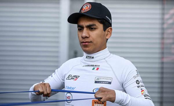 Jesse Carrasquedo corre por primera vez en la pista de Misano en tercera ronda de Eurof&oacute;rmula Open