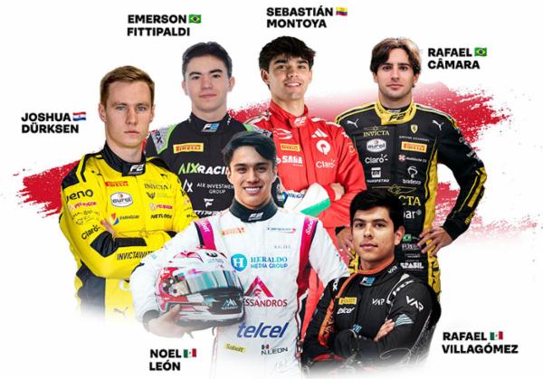 La carrera principal de F2 en M&oacute;naco otorga puntos a Noel, Emerson Jr. y Montoya