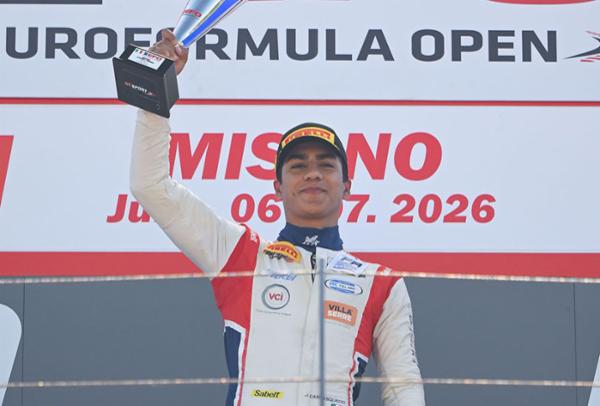 Doblete del mexicano Jesse Carrasquedo en Misano en ronda tres de Eurof&oacute;rmula Open