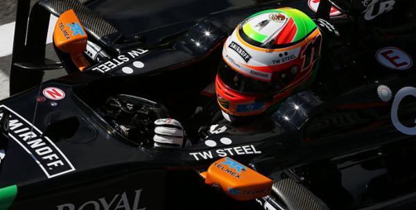 Jornada desafiante para Checo P&eacute;rez en Silverstone