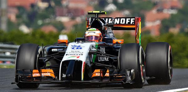 Abandona Checo P&eacute;rez en el Hungaroring