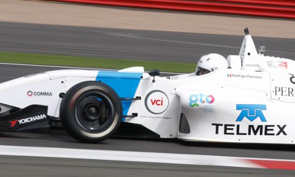 Buen desempe&ntilde;o de Rodrigo Fonseca en las pr&aacute;cticas libres de Silverstone