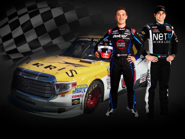 Juntos Daniel Suárez y Germán Quiroga en NASCAR Truck