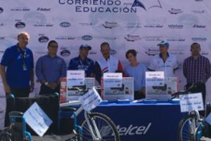 Fundación TELMEX TELCEL, a Pachuca con su programa Corriendo por la Educación