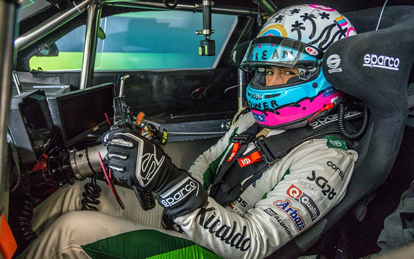 Recupera Tatiana Calderón ritmo en Cuiabá y se mete al top-10 general en NASCAR Brasil
