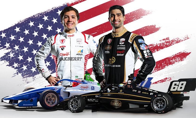 Enzo Fittipaldi llega a Portland en carrera parejera por el liderato de Indy NXT; Correa quiere un buen cierre