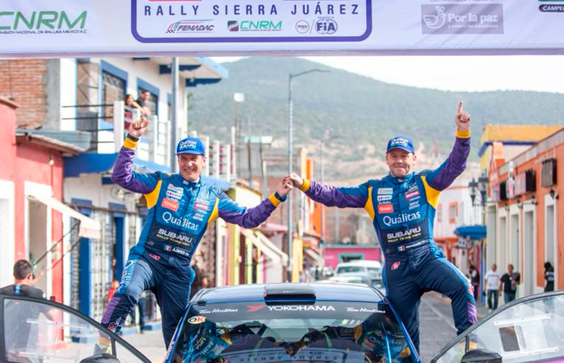 Pancho Name gana el Rally Sierra Juárez en su clase y se acerca al título