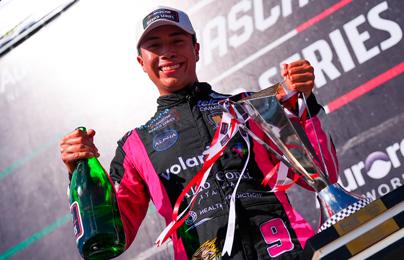  Arranca el Chase de NASCAR México con triunfo de Eloy Sebastián López en Aguascalientes