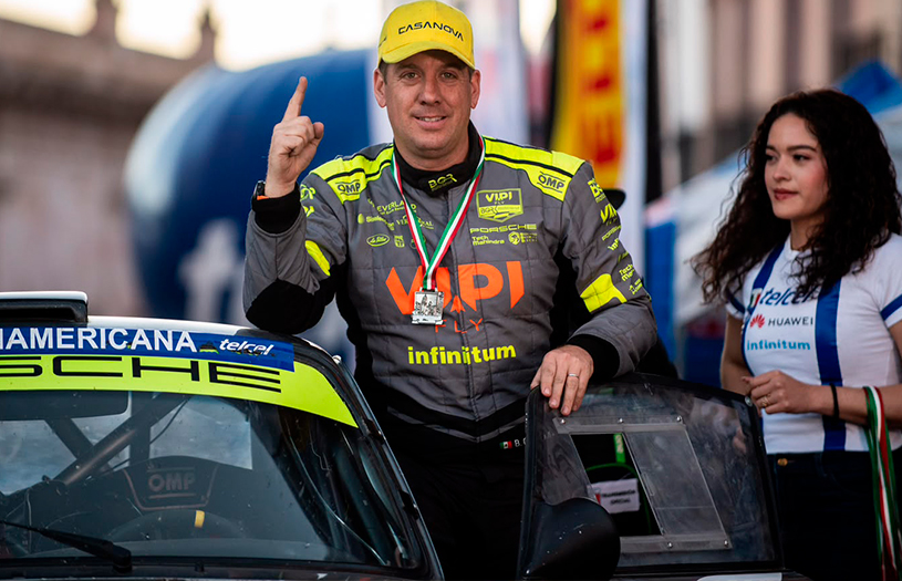 Benito Guerra logra el título de su categoría en la edición 2026 de La Carrera Panamericana