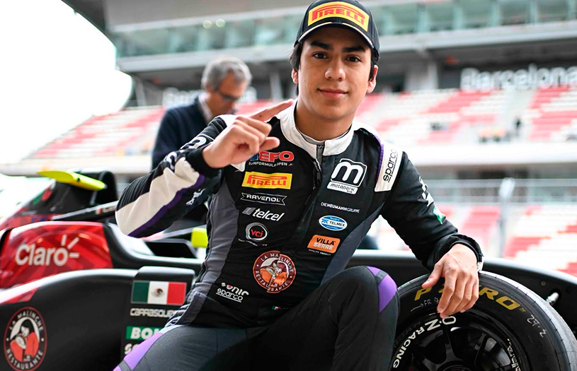 Jesse Carrasquedo suma un podio en la fecha final del Euroformula Open en Barcelona
